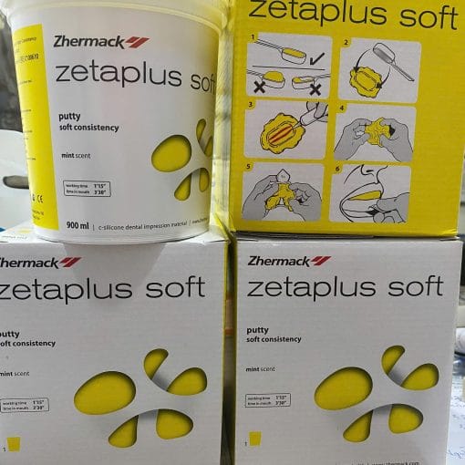 Cao su lấy dấu đặc mềm trộn tay Zetaplus Soft - Zhermack