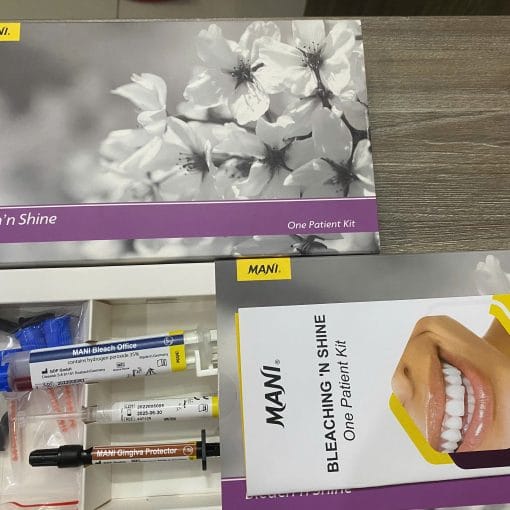 Tẩy trắng răng tại phòng Mani Bleaching'n Shine One Patient Kit