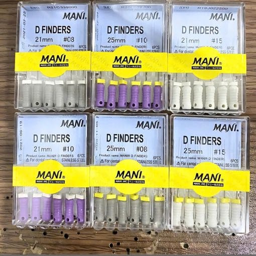 MANI D-FINDERS: Trâm thăm dò, thông tắc ống tủy
