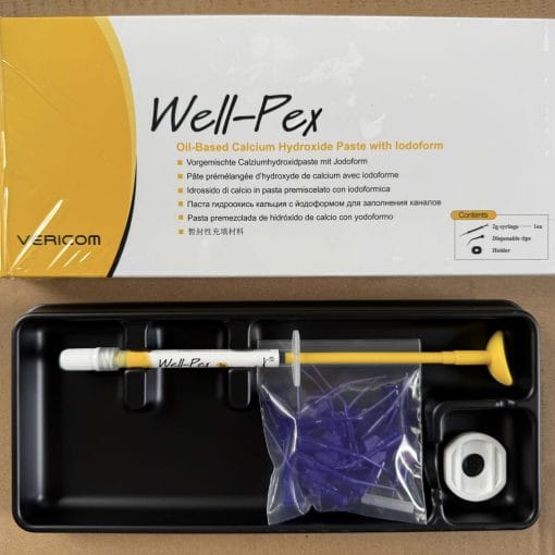 Vật liệu xử lý ống tuỷ Calcium hydroxide có iod - WELL PEX - Vericom