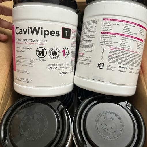 Giấy lau sát khuẩn CaviWipes 1 - Metrex Mỹ