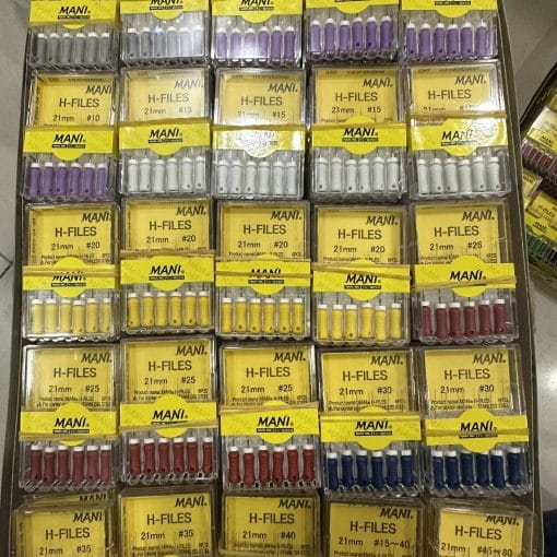 Trâm tay giũa ống tủy hình tròn HFiles – Mani Nhật Bản
