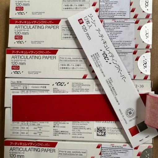 Giấy cắn 1 mặt đỏ Articulating Paper - GC