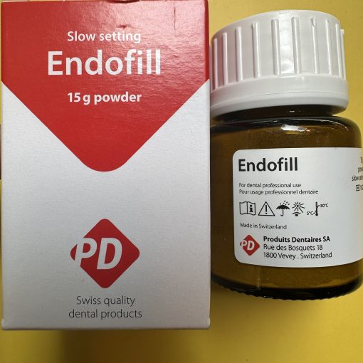 Endofill - Cement trám bít ống tủy có Dexamethasone và Eugenol - Lọ 15g