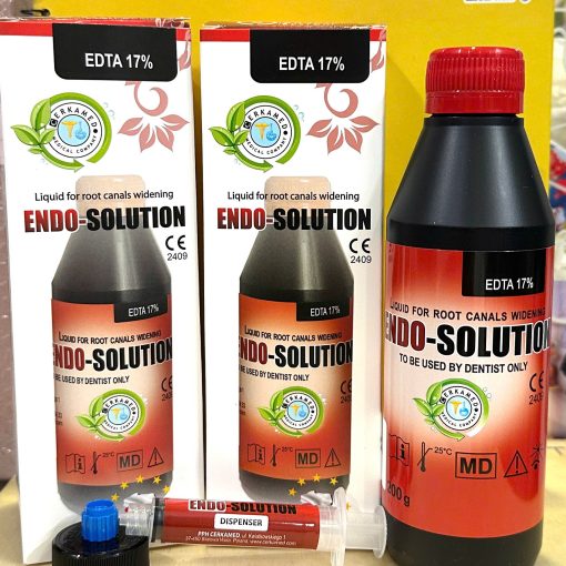 Nước bơm rửa ống tủy EDTA 17% Endo Solution - Cerkamed
