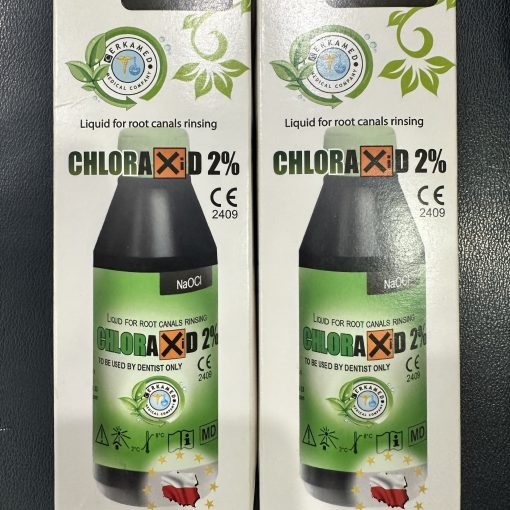 Nước bơm rửa ống tủy CHLORAXID 2% - Cerkamed