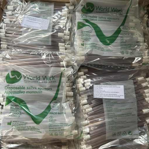 Ống hút nước bọt nha khoa World Work - Ý